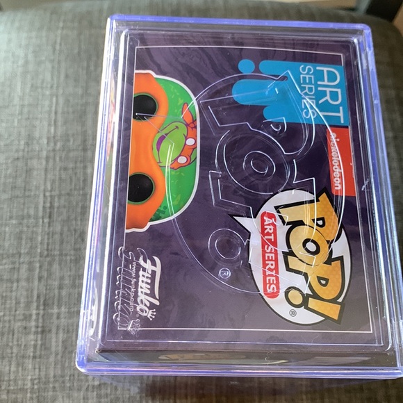 Funko Pop Art Series - Target Exclusive - TMNT Michelangelo - new - Picture 6 of 7